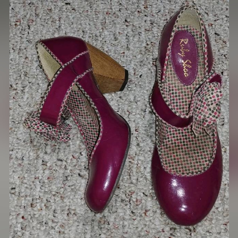 Ruby Shoo heeled Mary Janes